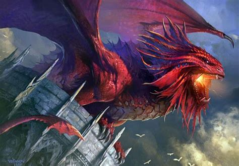 Dragonssvetlin Velinov Mtg Art Fantasy Artist Dragon Concept Art