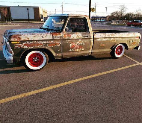 This Is My 1979 Ford F 100 That I Have Converted Into A Rat Rod Style