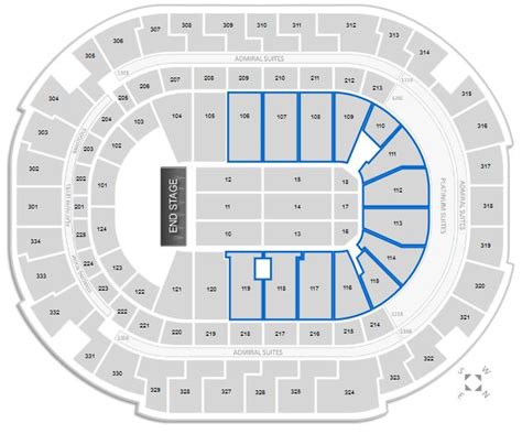 Gallery Of Seating Maps American Airlines Center American Airlines