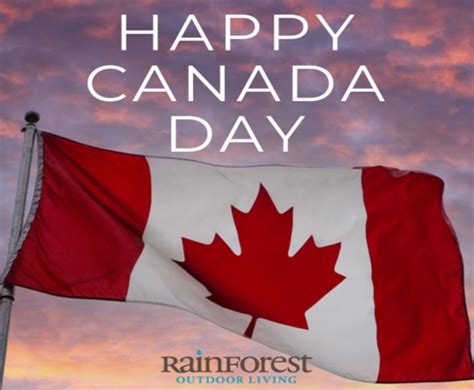 Canada Day Store Hours Rainforest Outdoor Living