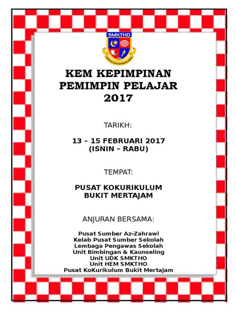 Jkkk felda bukit rokan utara 2. kertas-kerja-kursus-kepimpinan-pengawas.doc