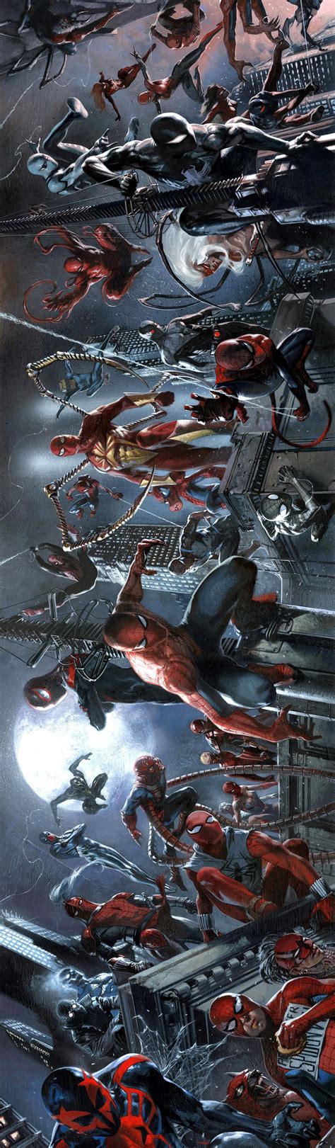 Spider Verse Par Gabriele Dellotto Marvel Superheroes Marvel