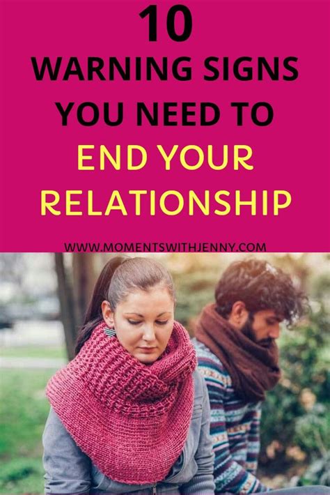 10 Warning Signs You Need To End Your Relationship Relationship Ending A Relationship