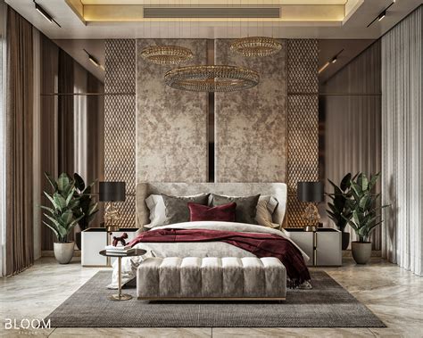 Luxury Master Bedroom Design On Behance