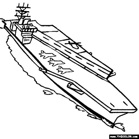 Aircraft Carrier Coloring Pages Aircraft Carrier Coloring Pages