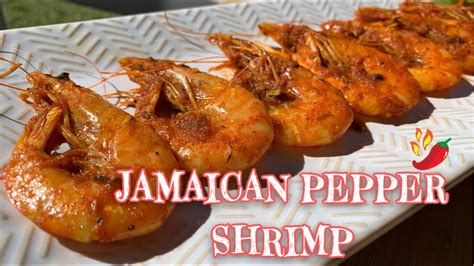 Jamaican Pepper Shrimp Recipe Youtube