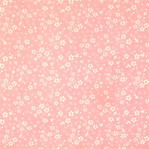 Ditsy florals, modern florals, folk florals, french florals & more. Pretty Pink Floral Fabric - 30's Playtime 2015 for Moda ...