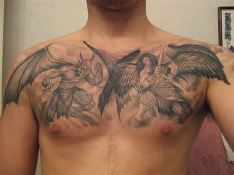 cool angel tattoos inspiration