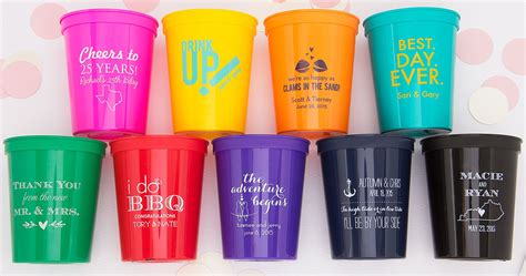 Personalized Party Cups Design Your Own Party Cups