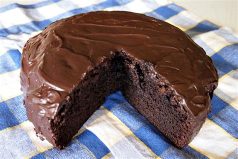 Rich Dark Chocolate Cake Villiers Brown
