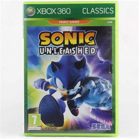 Sonic Unleashed Xbox 360 Wts Retro