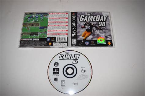 Nfl Gameday 98 Playstation Ps1 Video Game Complete 711719417323 Ebay