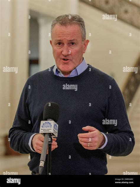 Sinn Fein Mla Conor Murphy Speaking In The Grand Hall Of Parliament Buildings At Stormont