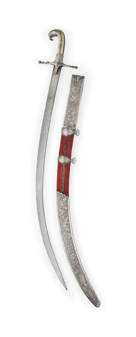 a finely watered steel safavid sword shamshir blade ascribed to assad ullah safavid iran