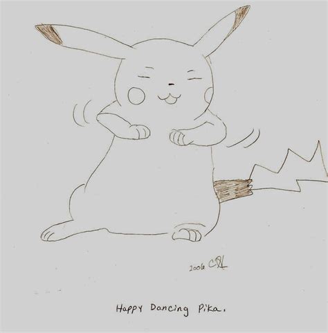 Happy Pikachu Dance By Mew1157 On Deviantart