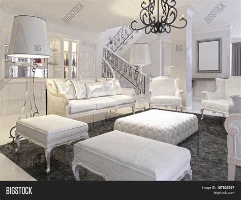 Luxury White Living Image And Photo Free Trial Bigstock