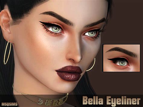 Msq Sims Bella Eyeliner