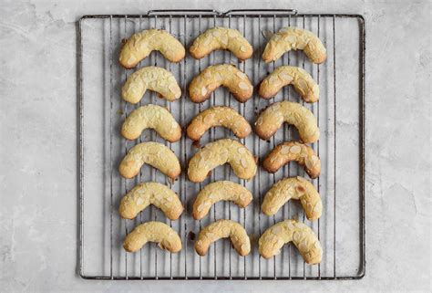 Bake 12 to 15 minutes or until lightly browned. Almond Paste Crescent Cookies Dipped in Dark Chocolate Recipe