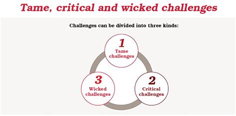 Leadership Challenges In Turbulent Times Figure 4 Tame Critical And