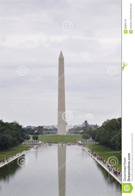 Washington Dcaugust 5thwashington Obelisk In The National Mall From
