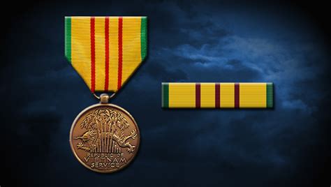 Vietnam Service Medal Air Forces Personnel Center Display