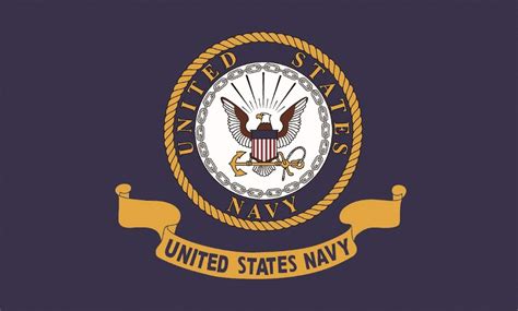 US Navy flag Navy Emblem Navy Seal Logo single Sided 150x90cm flag ...