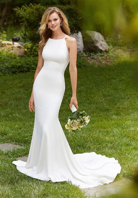 2020 Wedding Dresses Simple With Slit And Train Rodriguez Viey
