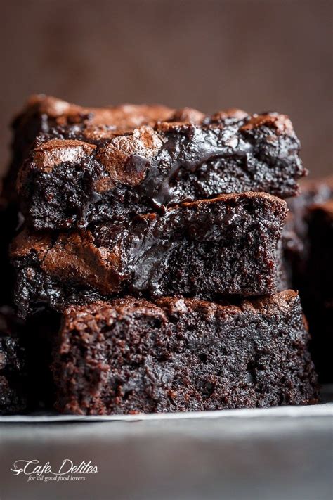 The Best Fudgy One Bowl Cocoa Brownies A Special Addition Gives These