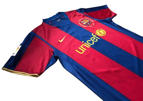 Nike Fc Barcelona Home 200708 Ronaldinho Shirt Jersey Etsy