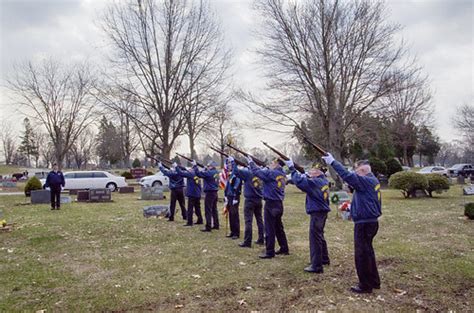 21 Gun Salute First Military Funeral I Was At My Cousin W Flickr