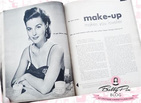 1952 1000 Hints Beauty Magazinemake Up Makes You Lovelier Hair
