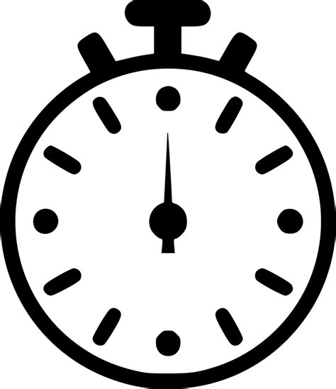 Timer Time Count Watch Svg Png Icon Free Download 530953