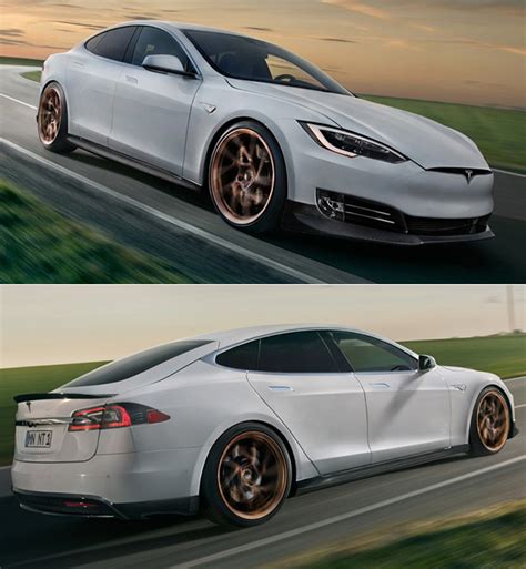 Novitec Tesla Model S Unveiled Includes 21 Nv2 Forged Wheels And Carbon Fiber Body Kit Techeblog