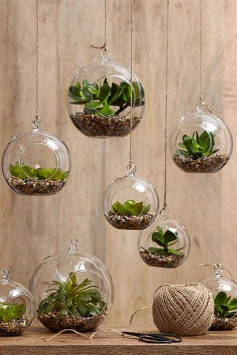 Hanging plants are some of the easiest varieties to work with, and can instantly add some dimension and calm to a room. 12 Creative Ideas How To Display Your Indoor Plants