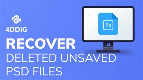 Adobe Photoshop How To Recover Unsaved Deleted Crashed Lost Photoshop Files Enable