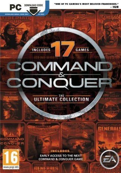 Command And Conquer The Ultimate Collection Includes 17 Games Pc