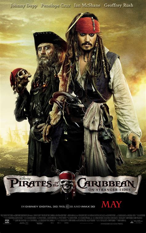 At world's end was released 14 years ago! New PIRATES OF THE CARIBBEAN 4 Poster Features Jack ...