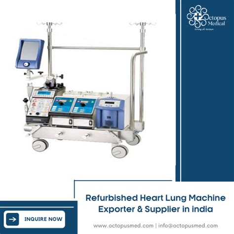 Refurbished Heart Lung Machine Exporter And Supplier In India Octopus