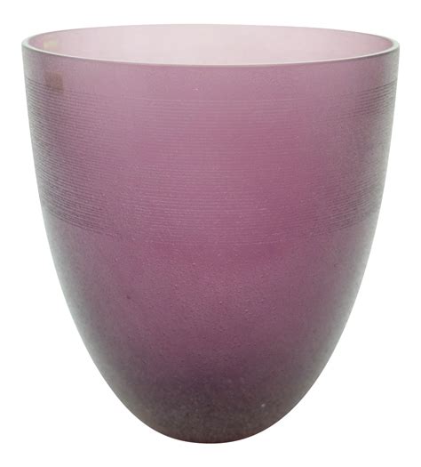 Large Purple Murano Glass Vase by Barbini | Murano glass vase, Murano glass, Glass