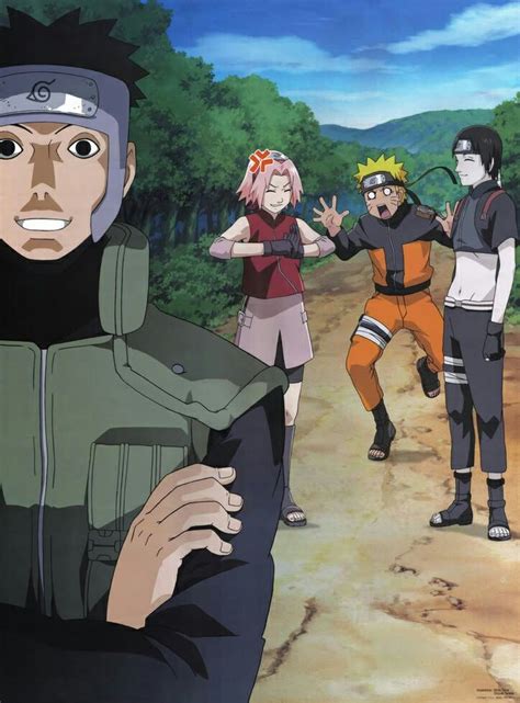 Yamato Sai Naruto And Sakura The New Team 7 Naruto Sasuke E Anime