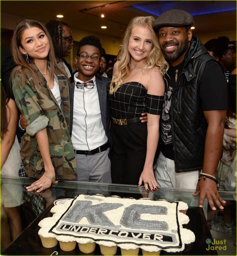 Full Sized Photo Of Zendaya Kc Undercover Premiere Party 04 Zendaya Parties With Her Kc