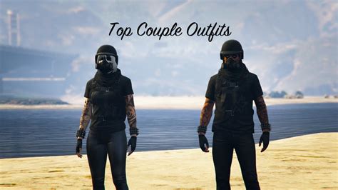 Gta 5 Online Top 10 Couple Outfits Youtube