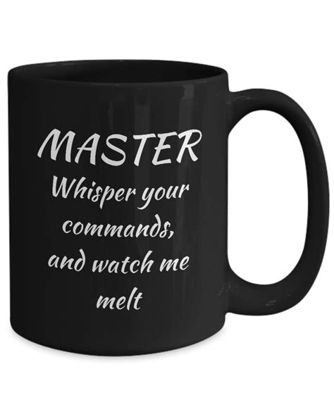 Adult Mature Bdsm Themed Coffee Mug For Submissive Woman Man Etsy