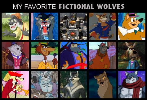 Favorites Fictional Wolves By Blackwolf83 On Deviantart