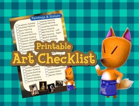 Worthy Painting Animal Crossing All Real Paintings And Statues In