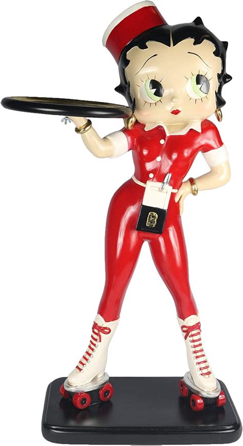 Large Betty Boop Rollerskate Waitress 3ft Collectable Figurine Amazon