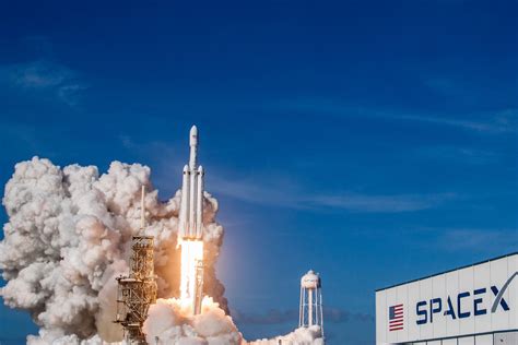 Spacex Falcon Heavy Wallpapers Wallpaper Cave