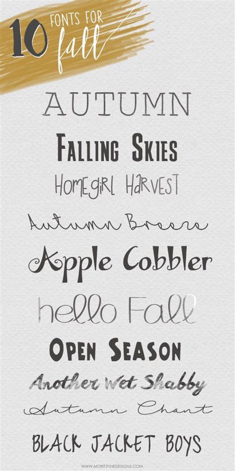 13 Free Fall Fonts My Favorite Cozy Finds Artofit