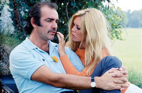 “sean Connery And Brigitte Bardot By Terry Oneill 1968 ” Brigitte