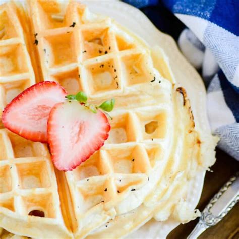 Soft And Fluffy Protein Belgian Waffles Recipe Something Swanky